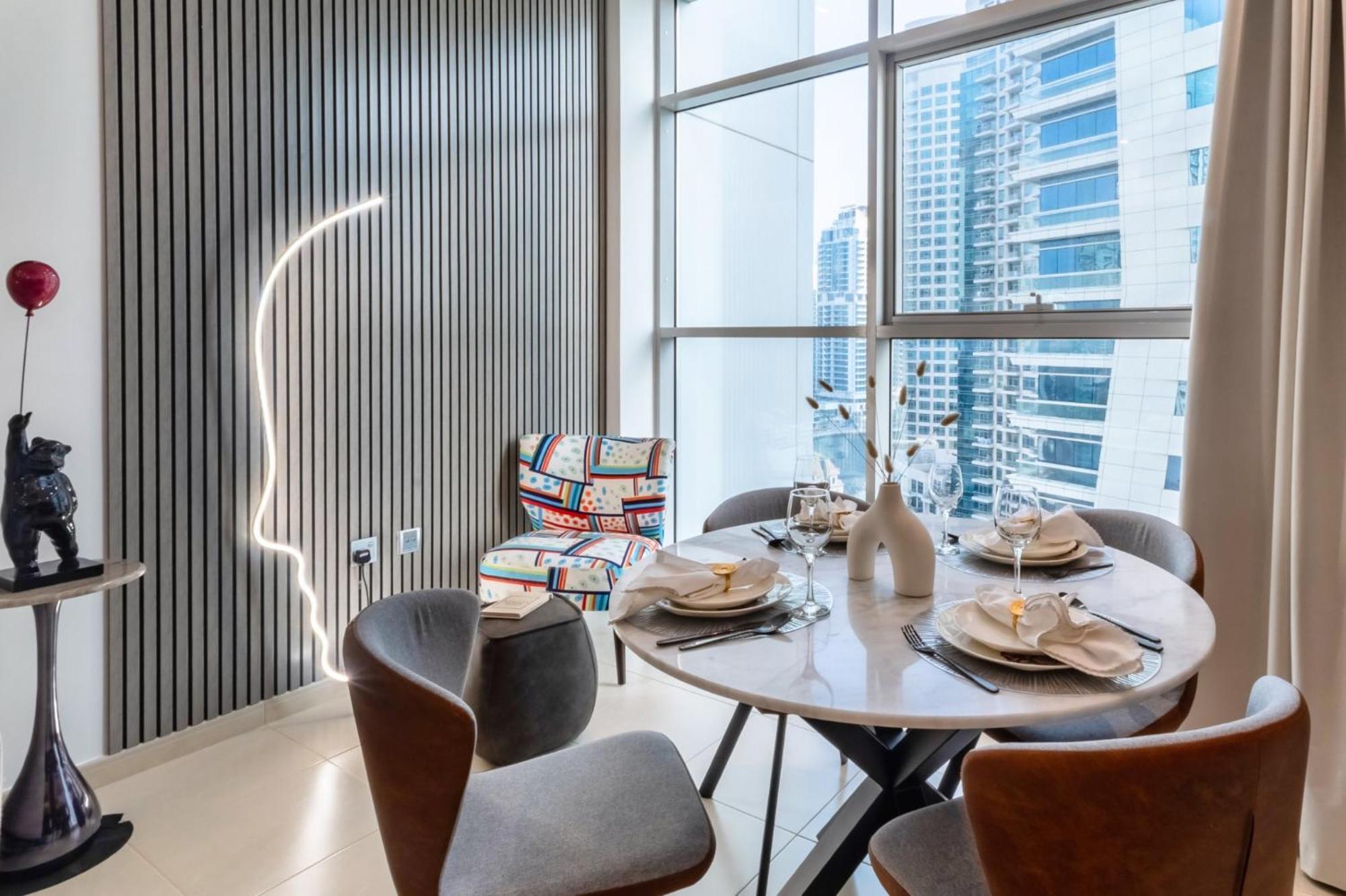 Jbr Beach & Marina Walk I Ain Dubai View I 1 Bdr Exterior photo